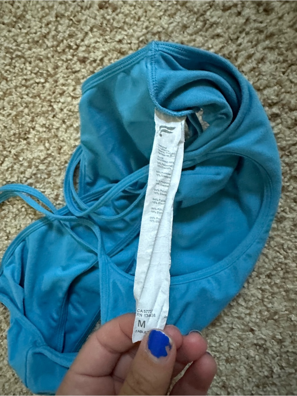 Fabletics Sports Bra View 3